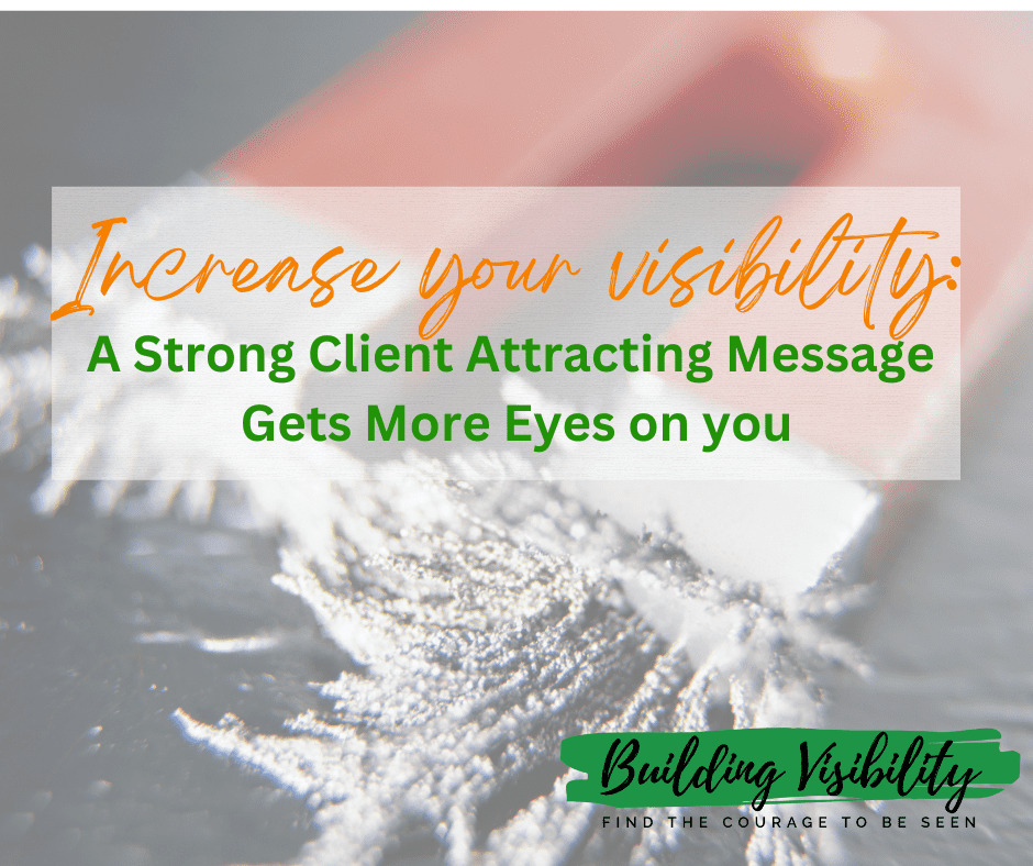 A Client-Attracting Message can draw the right types of client prospects to you like a magnet!