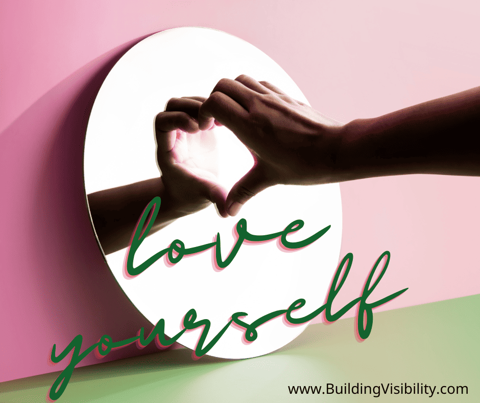 Learning to love yourself is the key to sharing yourself authentically.